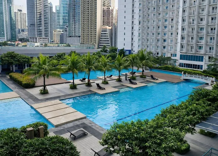 1 Bedroom Makati Jazz Wifi Netflix Pool Balcony Aparthotel Manila